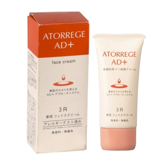 Công dụng của Kem dưỡng ẩm Atorrege AD+ Medicated Face Cream Nhật Bản 35g
